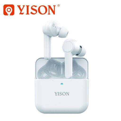 هندزفری بلوتوثی دو گوش YISON مدل T5 رنگ سفید